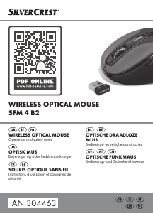 Brugsanvisning SilverCrest IAN 304463 Mus