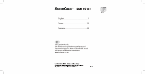 Käyttöohje SilverCrest IAN 43142 MP3-soitin