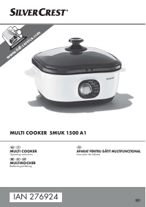 Manual SilverCrest IAN 276924 Multicooker