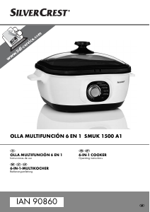 Manual de uso SilverCrest IAN 90860 Olla multi-cocción