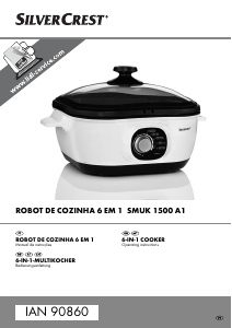 Manual SilverCrest IAN 90860 Multi fogão