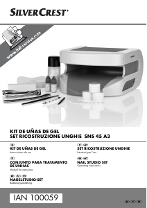 Manual de uso SilverCrest IAN 100059 Secador de uñas