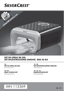 Manual de uso SilverCrest IAN 113369 Secador de uñas