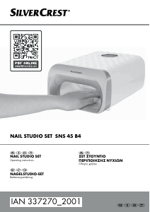 Manual SilverCrest IAN 337270 Nail Dryer