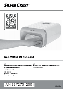 Rokasgrāmata SilverCrest IAN 337270 Nagu lakas žāvētājs