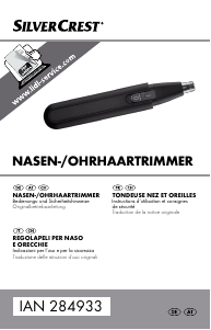 Mode d’emploi SilverCrest IAN 284933 Tondeuse nez