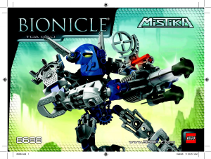 Bruksanvisning Lego set 8688 Bionicle Toa Gali
