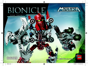 Manual de uso Lego set 8689 Bionicle Toa Tahu