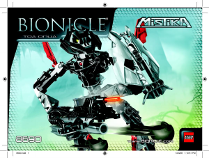 Manual de uso Lego set 8690 Bionicle Toa Onua
