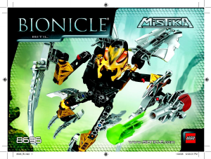 Manual de uso Lego set 8696 Bionicle Bitil