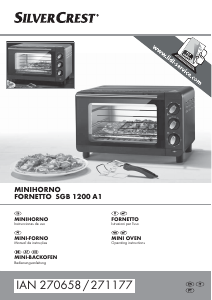Manual de uso SilverCrest IAN 271177 Horno