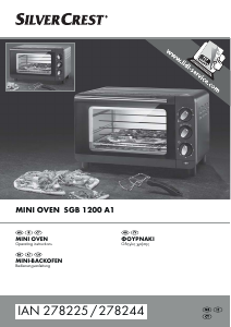 Εγχειρίδιο SilverCrest IAN 278225 Φούρνος