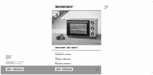 Manual SilverCrest IAN 300454 Oven