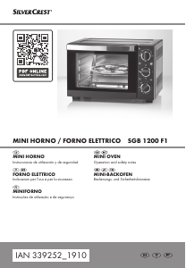 Manual de uso SilverCrest IAN 339252 Horno