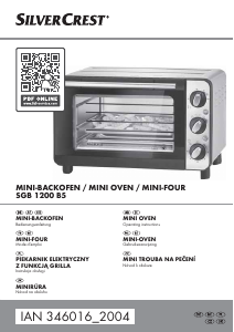 Manual SilverCrest IAN 346016 Oven