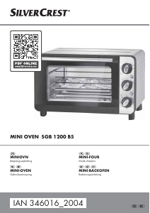 Brugsanvisning SilverCrest IAN 346016 Ovn