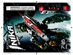 Manual de uso Lego set 8730 Bionicle Toa Hewkii