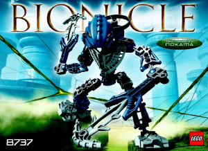 Manual de uso Lego set 8737 Bionicle Toa Nokama Hordika