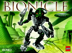 Bruksanvisning Lego set 8740 Bionicle Toa Matau Hordika