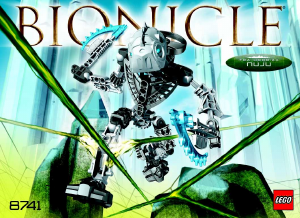 Manual de uso Lego set 8741 Bionicle Toa Nuju Hordika