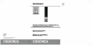 Manual SilverCrest IAN 331543 Moinho de pimenta e sal
