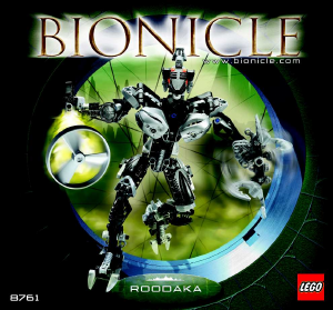 كتيب ليغو set 8761 Bionicle Roodaka