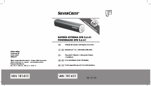 Manual SilverCrest IAN 101433 Carregador portátil