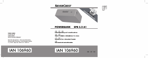 Manuale SilverCrest IAN 106960 Caricatore portatile