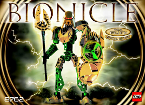 Manual de uso Lego set 8762 Bionicle Toa Iruini