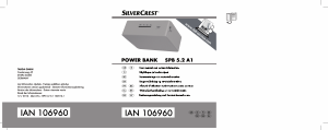 Brugsanvisning SilverCrest IAN 106960 Bærbar oplader