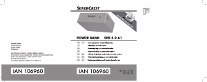 Handleiding SilverCrest IAN 106960 Mobiele oplader