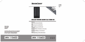Brugsanvisning SilverCrest IAN 110433 Bærbar oplader