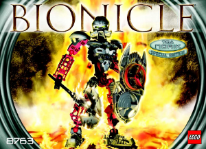 Manual de uso Lego set 8763 Bionicle Toa Norik