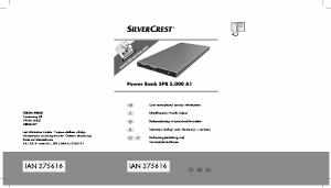 Käyttöohje SilverCrest IAN 275616 Kannettava laturi