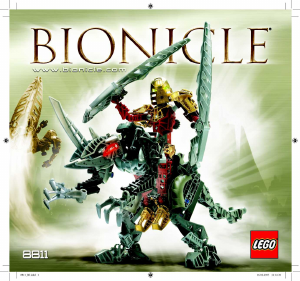 Instrukcja Lego set 8811 Bionicle Toa Lhikan i Kikanalo