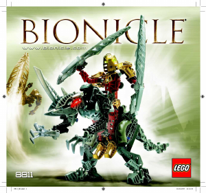 Mode d’emploi Lego set 8811 Bionicle Toa Lhikan & Kikanalo