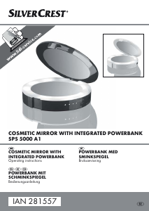 Bruksanvisning SilverCrest IAN 281557 Portabel laddare