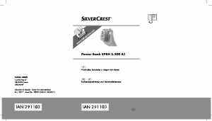 Vadovas SilverCrest IAN 291103 Nešiojamasis įkroviklis