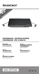 Manuál SilverCrest IAN 297543 Přenosná nabíječka