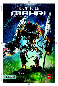 Manual de uso Lego set 8912 Bionicle Toa Hewkii