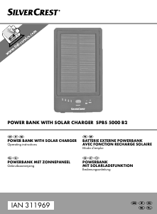 Handleiding SilverCrest IAN 311969 Mobiele oplader