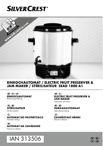 Handleiding SilverCrest IAN 313506 Inkookpan