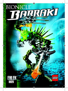 Manual de uso Lego set 8920 Bionicle Ehlek