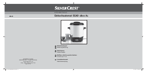 Manuale SilverCrest IAN 71772 Macchina per conserve