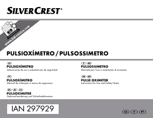Manual SilverCrest IAN 297929 Oxímetro de pulso