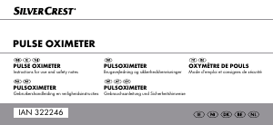 Handleiding SilverCrest IAN 322246 Pulse-oxymeter