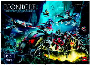 Manual Lego set 8927 Bionicle Toa terrain crawler