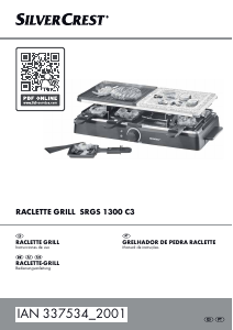 Manual de uso SilverCrest IAN 337534 Raclette grill