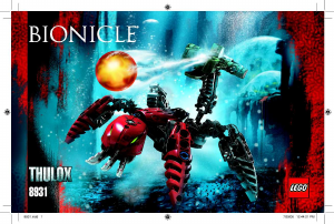 Εγχειρίδιο Lego set 8931 Bionicle Thulox