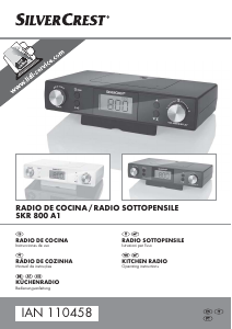 Manual SilverCrest IAN 110458 Rádio